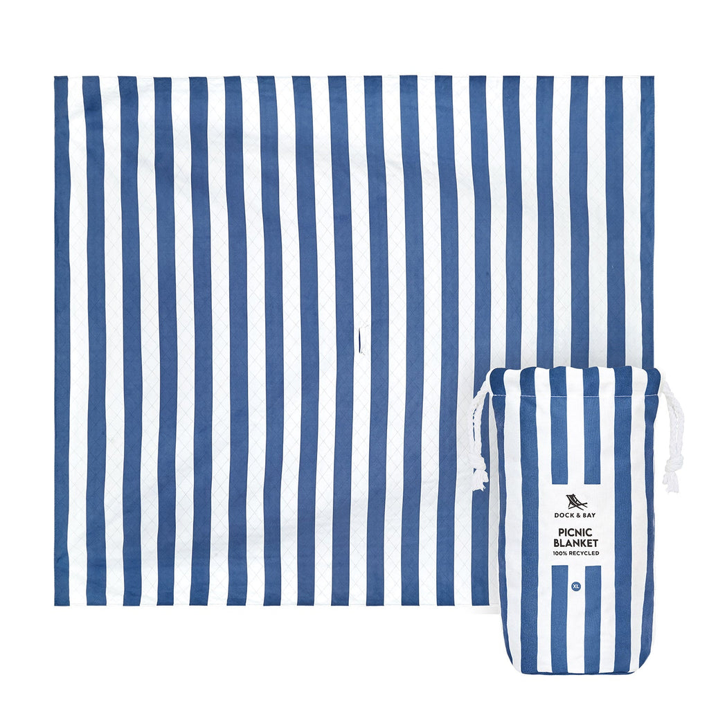 dock and bay picnic blanket