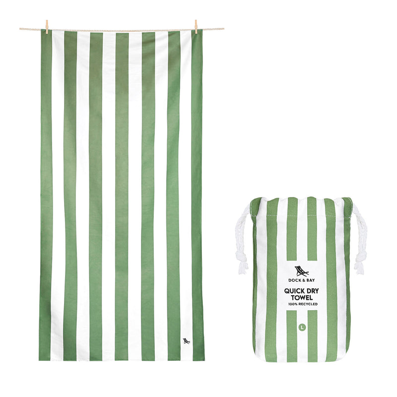 dock and bay towels beach