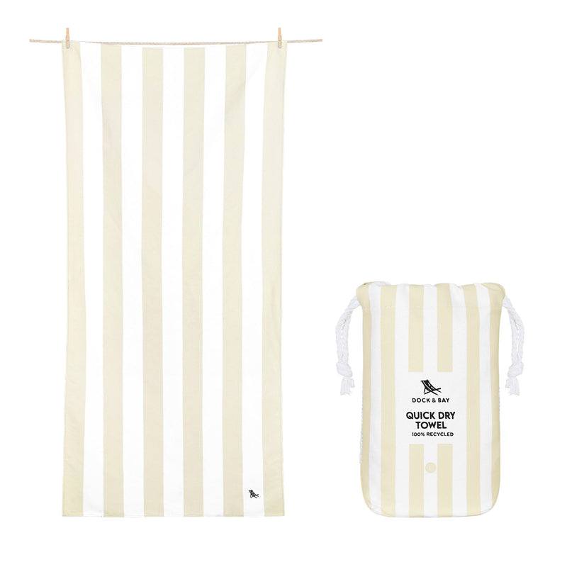 dock and bay towels beach