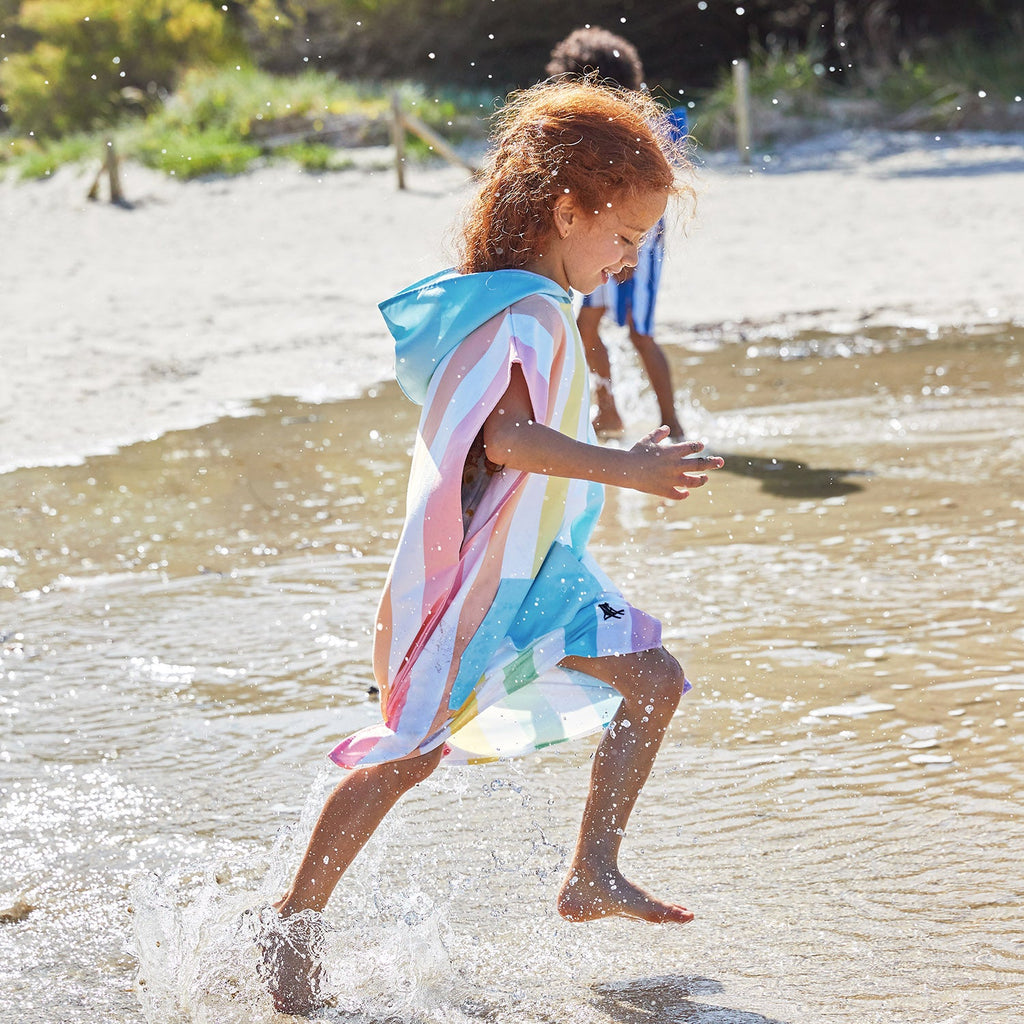dock and bay poncho kids
