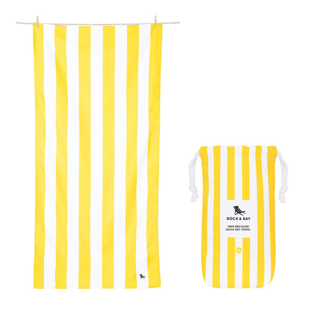 Dock & Bay Quick Dry Towels - Boracay Yellow